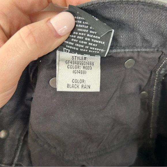 GRLFRND Denim Reed Skinny Jeans Black Rain Womens 29 High Waist Ankle‎ Classic - Picture 10 of 10